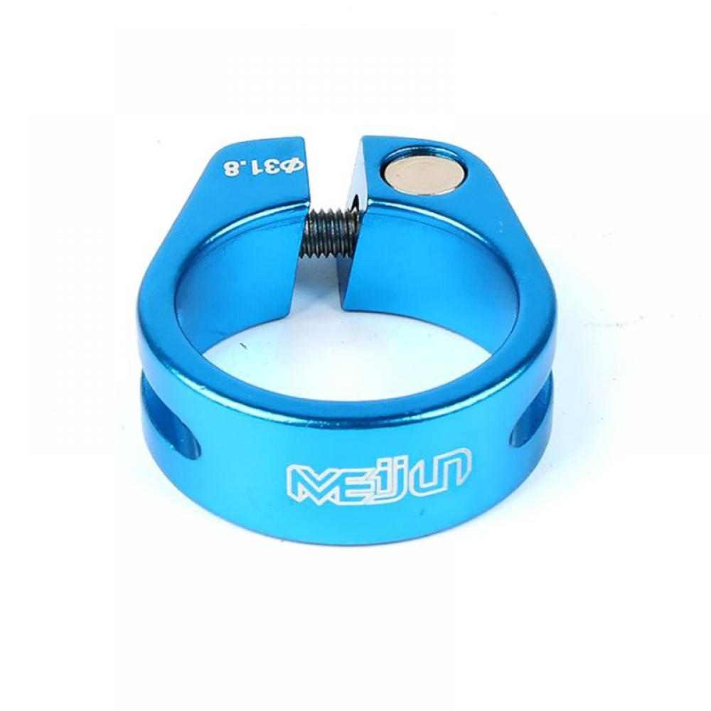 34.9mm Aluminum Alloy Bike Seat Post Clip for Mountain /& Road Bikes Cycling Seat Post Lock Bicycle Seat Post Clamp